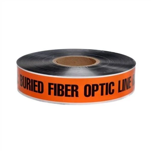 Výstražná páska na kabel z optických vláken